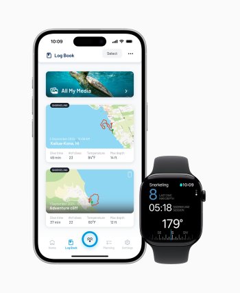 Aplikace Oceanic+ je nyní dostupná pro Apple Watch Series 10 a přináší nové funkce pro šnorchlování. Tato aplikace umožňuje uživatelům sledovat podmínky ve vodě, jako je hloubka a teplota, a také nabízí tipy na oblíbené šnorchlovací lokality založené