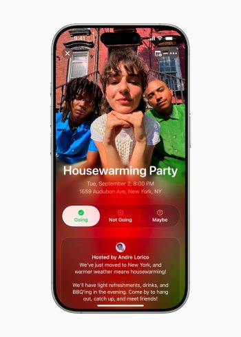 Apple Invites: Nová aplikace pro plánování akcí a sdílení vzpomínek