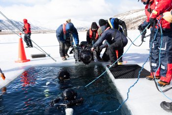 Epizoda „Ice Dive“ ze série Adventure s Antem Williamsem bude v USA dostupná v prosinci.