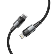 Kabel Tech-Protect UltraBoost YJ-0011 USB-C / Lightning PD20W/3A 1m černý/šedý