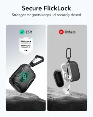 Pouzdro ESR Cyber FlickLock HaloLock s MagSafe AirPods Pro 1/2