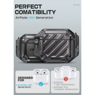 Supcase Unicorn Beetle Pro Rugged Case IP68 Apple AirPods 4 Black