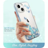 Pouzdro i-Blason Cosmo iPhone 14/13 Blue Fly