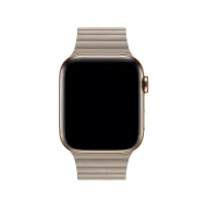 Kožený řemínek Leather Loop na Apple Watch Series 10 (46mm)