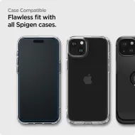 Tvrzené sklo Spigen GLAStR Align Master FullCover 2-Pack iPhone 15