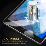 Tvrzené sklo ESR 3X Stronger + rámeček na Apple iPad 10,2" (2019/2020/2021)