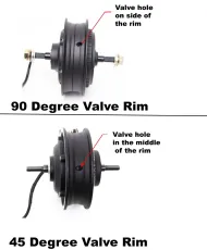 Duše HOTA 8,5x3 (8,5x2) se zahnutým ventilkem 45°/45°