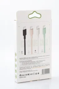 Kabel Callme BL90 USB-A - micro USB 1m bílý