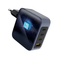 Nabíječka Forcell F-Energy VT-46 3x USB-C 1x USB-A GaN 100W 5A PD/QC4.0 šedá