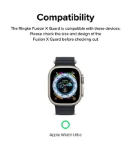 Ringke Fusion X Guard Apple Watch Ultra 1/2 (49mm) Black