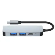 Tech-Protect V2-HUB Adapter 4in1 Grey