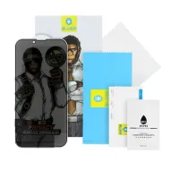 Blueo 5D Mr. Monkey Glass Strong Privacy iPhone 13 Pro Max