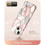 Pouzdro i-Blason Cosmo iPhone 14 Plus Marble Pink