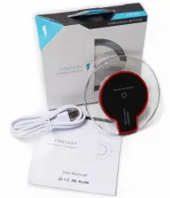 Univerzální bezdrátová nabíjecí podložka FANTASY + micro USB kabel