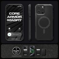 Spigen Core Armor MagFit MagSafe iPhone 16 Pro Max Matte Black