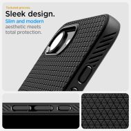 Obal / kryt Spigen Liquid Air na iPhone 16e Matte Black