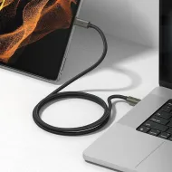 USB-C kabel Ringke RCC-20G10 USB 3.2 Gen 2x2 PD3.1 240W 20Gbps 1m černý