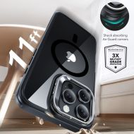 ESR Classic Hybrid KickStand HaloLock SET iPhone 16 Pro Max: Pouzdro a tvrzené sklo