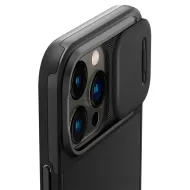 Pouzdro Spigen Optik Armor MagFit iPhone 14 Pro Max černé