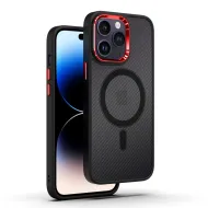 Pouzdro Tel Protect Magnetic Carbon iPhone 15 Plus