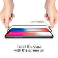 Ochranné sklo Spigen GLAS.tR SLIM HD Full Cover na displej iPhone 11/XR