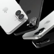 Ringke Camera Full Cover Glass 2-Pack: Ochrana fotoaparátu iPhone 16 / 16 Plus čirá