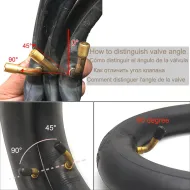 Duše 70/65-6,5 (10x2,5/2,75) se zahnutým ventilkem 0°/180°