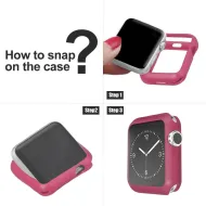 Silikonový kryt SILICONE CASE na Apple Watch Series 3/2/1 (42mm)