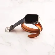 Kožený řemínek Double Tour pro Apple Watch Series 3/2/1 (38mm)