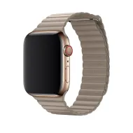 Kožený řemínek Leather Loop na Apple Watch Series 10 (42mm)