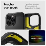 Pouzdro Spigen Tough Armor T (AI) MagFit MagSafe iPhone 16 Pro Max Black