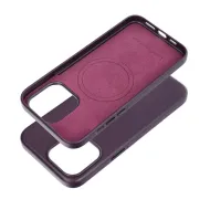 Pouzdro Leather Mag Cover na iPhone 15 Pro