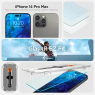 Spigen GLAStR EZ FIT 2-PACK iPhone 14 Pro Max čiré