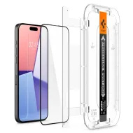 Tvrzené sklo Spigen GLAStR EZ Fit FullCover iPhone 15 Pro černé