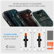 Spigen GLAStR EZ FIT 2-PACK iPhone 14 Pro čiré