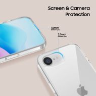 Kryt Tech-Protect FlexAir Hybrid iPhone 16e čirý