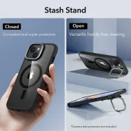 ESR Classic Hybrid se stojánkem a HaloLock pro iPhone 15 Plus