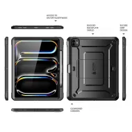 Pouzdro Supcase Unicorn Beetle Pro na iPad Pro 11" (2024), černé