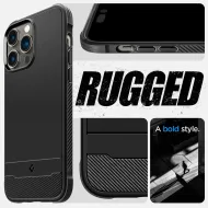 Pouzdro Spigen Rugged Armor MagFit iPhone 14 Pro Max černé