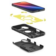 Pouzdro Spigen Tough Armor MagFit MagSafe iPhone 16 Plus Black