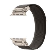 Tech-Protect Nylon Delta Apple Watch 6/7/8/9/10/SE a Ultra 1/2 44/45/46/49mm černý/oranžový