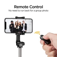 Tyč Spigen Selfie Stick Tripod S540W s bluetooth ovladačem a stojánkem