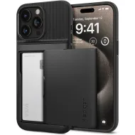 Pouzdro Spigen Slim Armor CS iPhone 15 Pro Černé