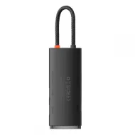 Baseus Lite Series BS-OH019 Hub Adapter Type-C 6-Port černý