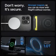 Pouzdro Spigen Rugged Armor MagFit iPhone 15 Pro Max Matte Black