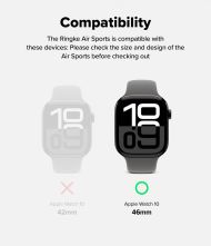 Kryt Ringke AirSports Apple Watch 10 (46mm) černý