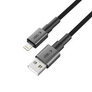 USB-A/Lightning kabel Tech-Protect UltraBoost DNA 15W/2,4A 1m Iron Grey