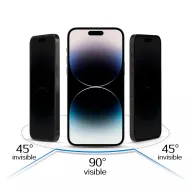 Tvrzené sklo Tel Protect 10X Privacy Titanium Glass na iPhone 15 Pro Max
