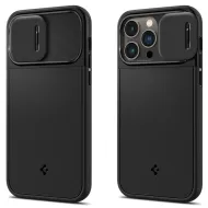 Pouzdro Spigen Optik Armor MagFit iPhone 14 Pro Max černé