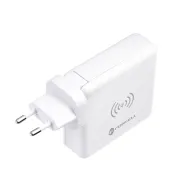 Forcell 15W 4v1 s USB/USB-C, powerbankou 8000mAh a bezdrátovým nabíjením